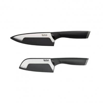 Tefal Comfort SS Knives 2pcs set (Santoku 12cm + Chef 15cm) K221S2